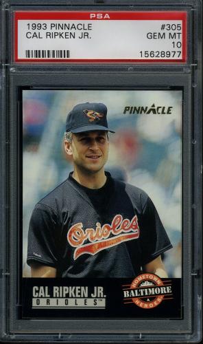 1993 Pinnacle #305 Cal Ripken HH PSA 10 #15628977