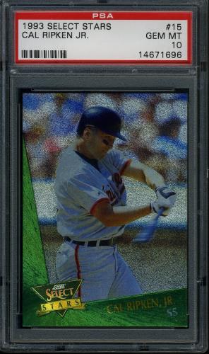 1993 Select Chase Stars #15 Cal Ripken PSA 10 #14671696