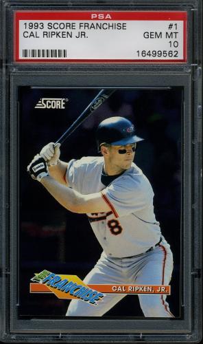 1993 Score Franchise #1 Cal Ripken PSA 10 #16499562