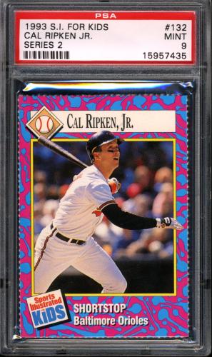 1993 Sports Illustrated For Kids #132 Cal Ripken PSA 9 #15957435