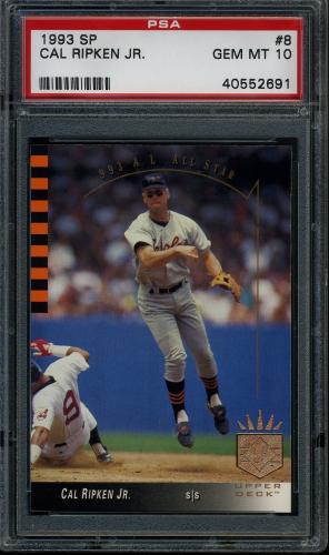 1993 SP #8 Cal Ripken AS PSA 10 #40552691