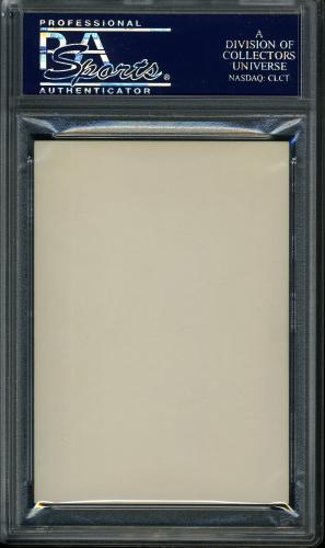 1993 Select Dufex Proofs Cal Ripken, Jr. PSA Authentic #23938128 - Back