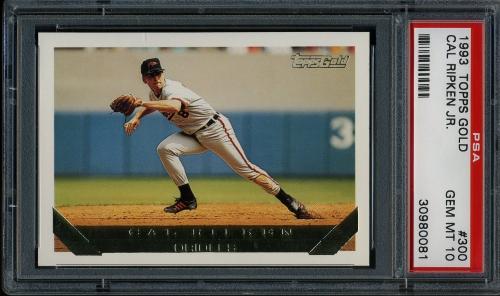 1993 Topps Gold #300 Cal Ripken PSA 10 #30980081