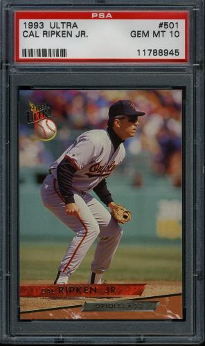 1993 Ultra #501 Cal Ripken PSA 10 #11788945