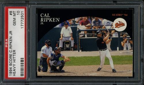 1994 Burger King Ripken #8 Cal Ripken-Heavy Hitter PSA 10 #17772501