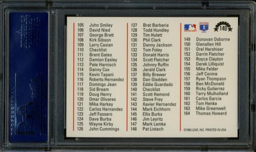 1994 Donruss #140 Cal Ripken CL PSA 10 #19751693 - Back