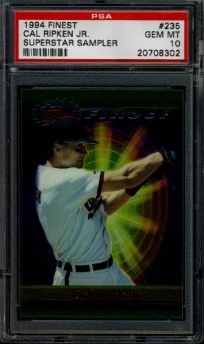 1994 Finest Superstar Sampler #235 Cal Ripken Jr. PSA 10 #20708302