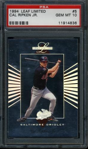 1994 Leaf Limited #5 Cal Ripken PSA 10 #11914836