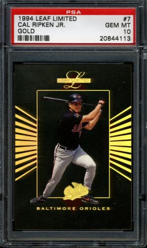 1994 Leaf Limited Gold All-Stars #7 Cal Ripken PSA 10 #20844113