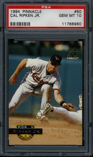 1994 Pinnacle #50 Cal Ripken PSA 10 #11788980