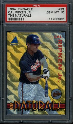 1994 Pinnacle The Naturals #23 Cal Ripken PSA 10 #11788982