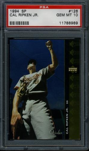 1994 SP #126 Cal Ripken PSA 10 #11788989