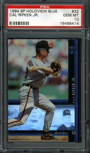 1994 SP Holoviews #32 Cal Ripken PSA 10 #16488414