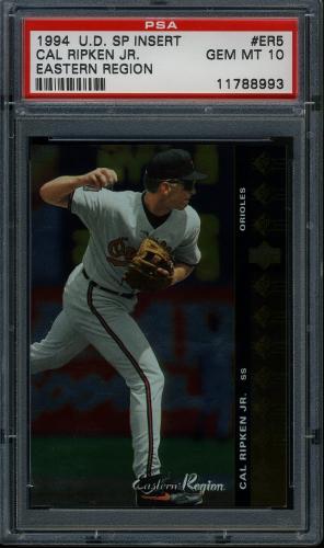 1994 SP Previews #ER5 Cal Ripken PSA 10 #11788993