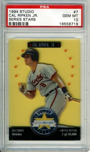 1994 Studio Series Stars #7 Cal Ripken PSA 10 #16558719