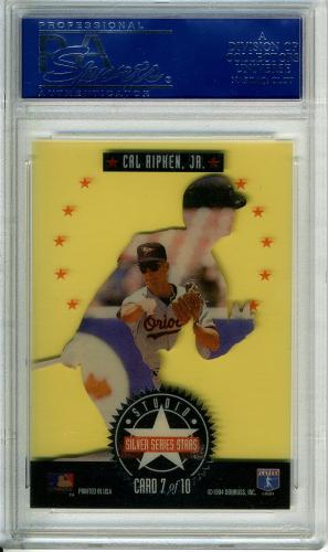 1994 Studio Series Stars #7 Cal Ripken PSA 10 #16558719 - Back