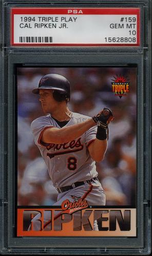 1994 Triple Play #159 Cal Ripken PSA 10 #15628808
