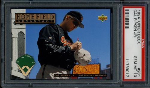 1994 Upper Deck #281 Cal Ripken HFA PSA 10 #11789017