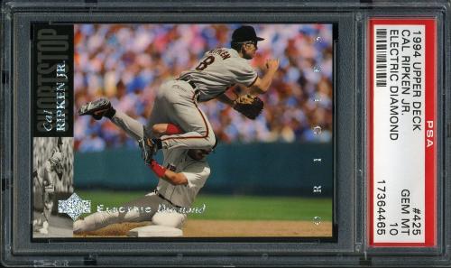 1994 Upper Deck Electric Diamond #425 Cal Ripken PSA 10 #17364465