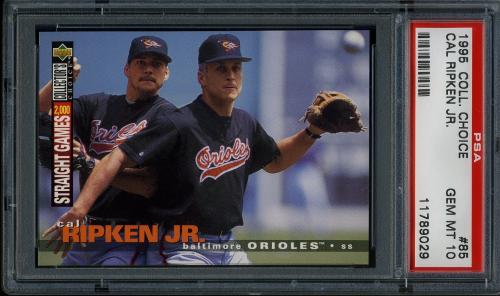 1995 Collector's Choice #085 Cal Ripken PSA 10 #11789029