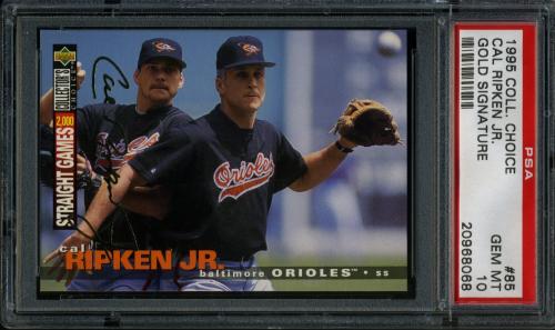 1995 Collector's Choice Gold Signature #085 Cal Ripken PSA 10 #20968068