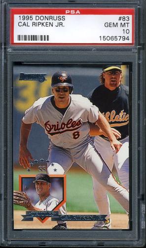 1995 Donruss #83 Cal Ripken PSA 10 #15065794