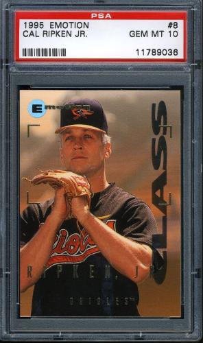 1995 Emotion #8 Cal Ripken PSA 10 #11789036