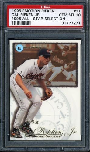 1995 Emotion Ripken #11 Cal Ripken MAIL PSA 10 #31777271