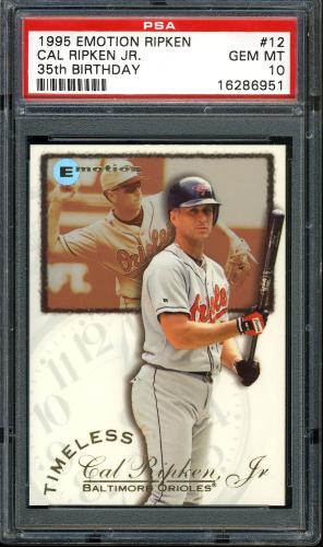 1995 Emotion Ripken #12 Cal Ripken MAIL PSA 10 #16286951