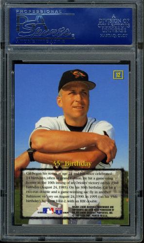 1995 Emotion Ripken #12 Cal Ripken MAIL PSA 10 #16286951 - Back