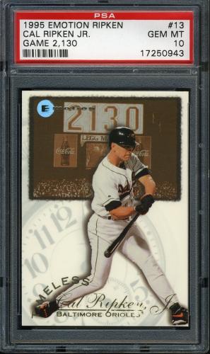 1995 Emotion Ripken #13 Cal Ripken MAIL PSA 10 #17250943