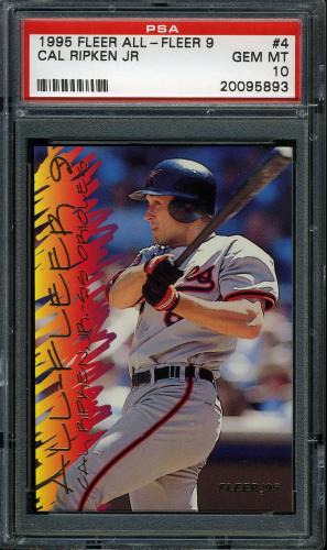 1995 Fleer All-Fleer #4 Cal Ripken PSA 10 #20095893