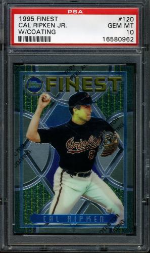 1995 Finest #120 Cal Ripken PSA 10 #16580962