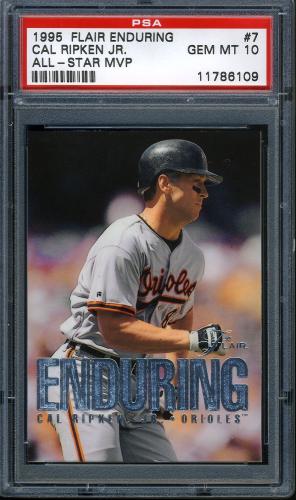 1995 Flair Ripken #07 Cal Ripken-All-Star MVP PSA 10 #11786109
