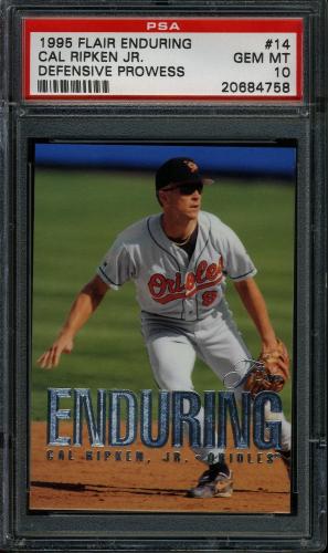 1995 Flair Ripken #14 Cal Ripken MAIL PSA 10 #20684758