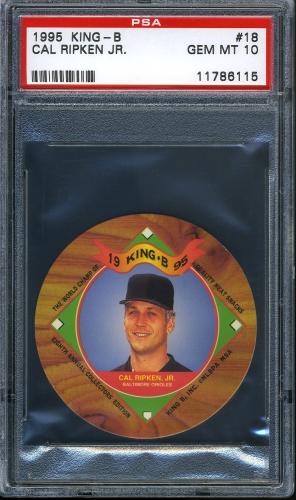 1995 King-B Discs #18 Cal Ripken PSA 10 #11786115