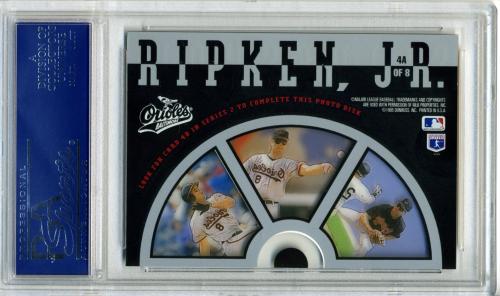 1995 Leaf Slideshow - No Coating #4A Cal Ripken PSA 10 #16558731 - Back