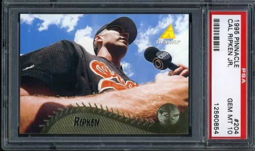 1995 Pinnacle #204 Cal Ripken PSA 10 #12560854