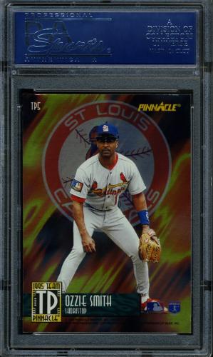 1995 Pinnacle Team Pinnacle #TP5 C.Ripken/O.Smith PSA 10 #06486617 - Back