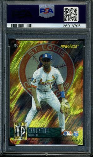 1995 Pinnacle Team Pinnacle #TP5 C.Ripken/O.Smith PSA 10 #26016795 - Back