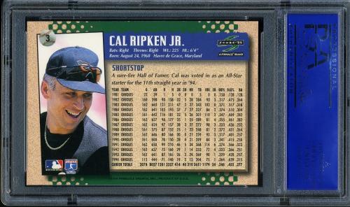 1995 Score #003 Cal Ripken PSA 10 #11786131 - Back