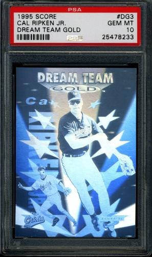 1995 Score Dream Team #DG3 Cal Ripken PSA 10 #25478233