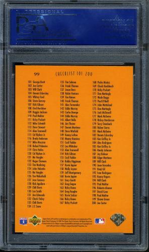 1995 SP Championship #099 Cal Ripken CL PSA 10 #15599587 - Back