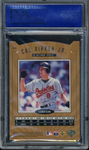 1995 SP Platinum Power #PP16 Cal Ripken PSA 10 #06576383 - Back