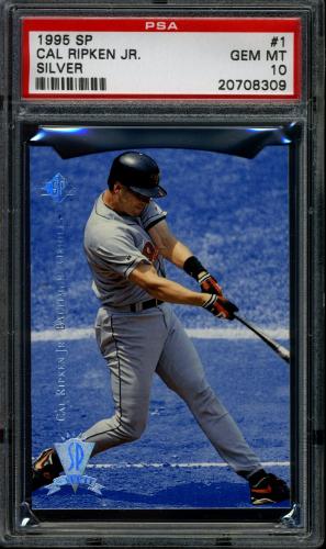 1995 SP Silver #1 Cal Ripken Salute PSA 10 #20708309