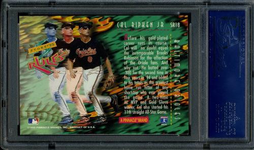 1995 Score Rules #SR18 Cal Ripken PSA 10 #17830627 - Back