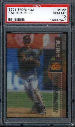 1995 Sportflix #122 Cal Ripken PSA 10 #14837547