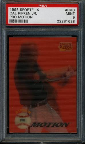 1995 Sportflix ProMotion #PM3 Cal Ripken PSA 9 #22281638