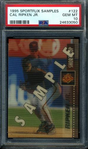 1995 Sportflix Samples #122 Cal Ripken PSA 10 #24633050