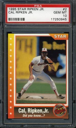 1995 Star Ripken 080 #002 Cal Ripken-Did you know...? PSA 10 #17250945